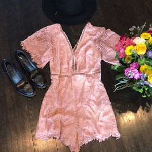 Lush Lace Romper